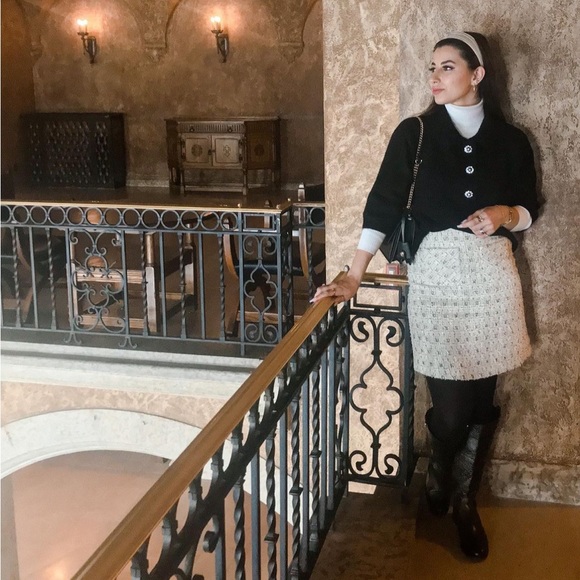 Tweed vintage skirt - Picture 4 of 4